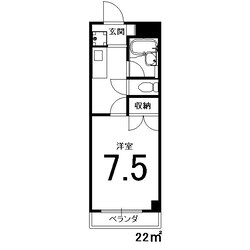 エレガンス21の物件間取画像